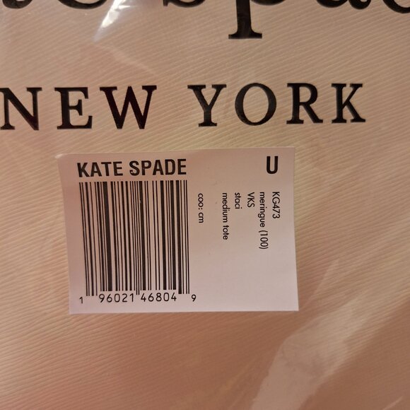 Authentic Kate Spade New York Medium Leather Tote - Picture 2 of 5
